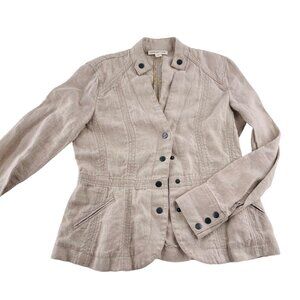 Coldwater Creek Tan Utility Jacket